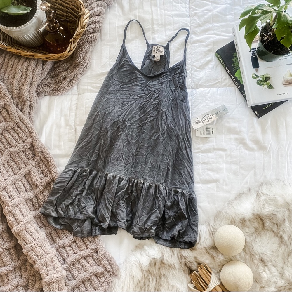 Como Vintage “Peplum” Tank
